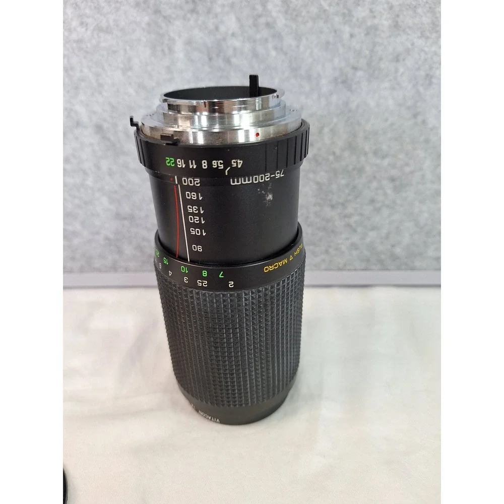 Vitacon Auto Zoom 75-200mm f4.5 Macro Lens Minolta MD Mount Japan 55mm Filter